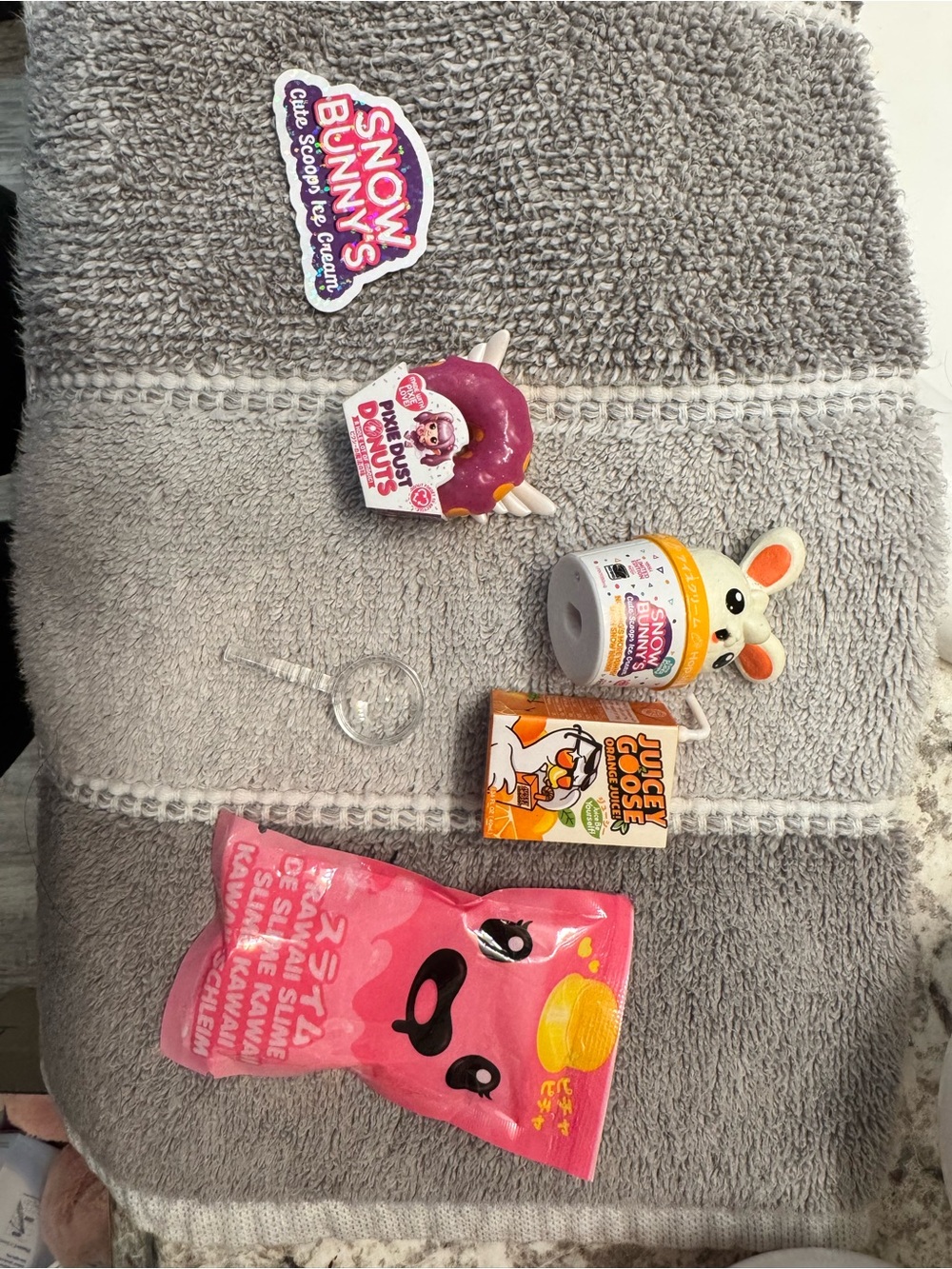 Kids Bath Toy Set - Pink